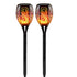 96 Led Flickering Flame Solar Lamp | 2 Pcs | WBM SMART